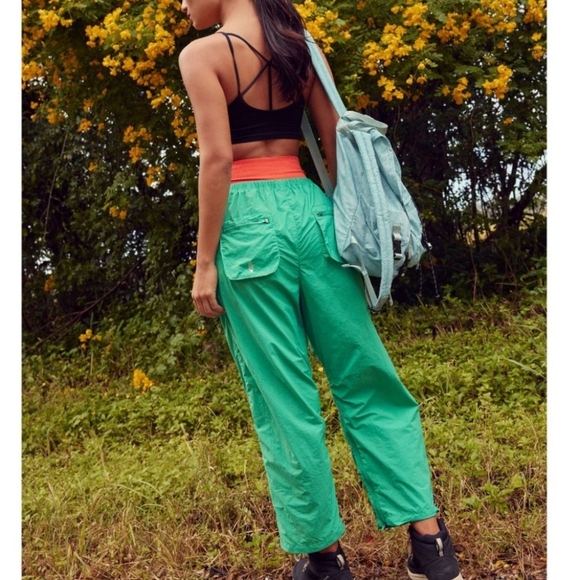 New!Free People Movement Fly By Night Pants/Lucky Charm - Picture 5 of 16